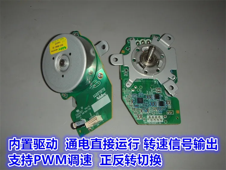 Nidec DC Brushless Motor 12V-24V Double Ball Bearing Outer Rotor High Speed Detonation Support Positive Reversal 
Nidec DC Brushless Motor 12V-24V Double Ball Bearing Outer Rotor High Speed Detonation Support Positive Reversal