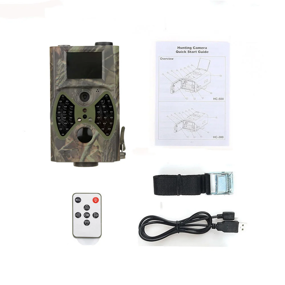 Tensdarcam Game Trail Cameras HC-300A 1080P Motion Detaction Hunting Camera Infrared Night Vision
Tensdarcam Game Trail Cameras HC-300A 1080P Motion Detaction Hunting Camera Infrared Night Vision