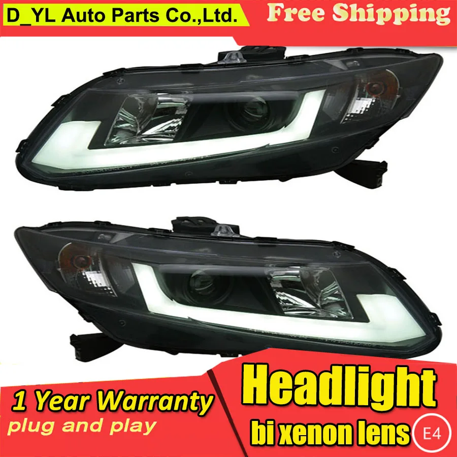 for Honda Civic Projector Headlights HID headlights Low beam with bi-xenon lens fit 2012-up cars
for Honda Civic Projector Headlights HID headlights Low beam with bi-xenon lens fit 2012-up cars