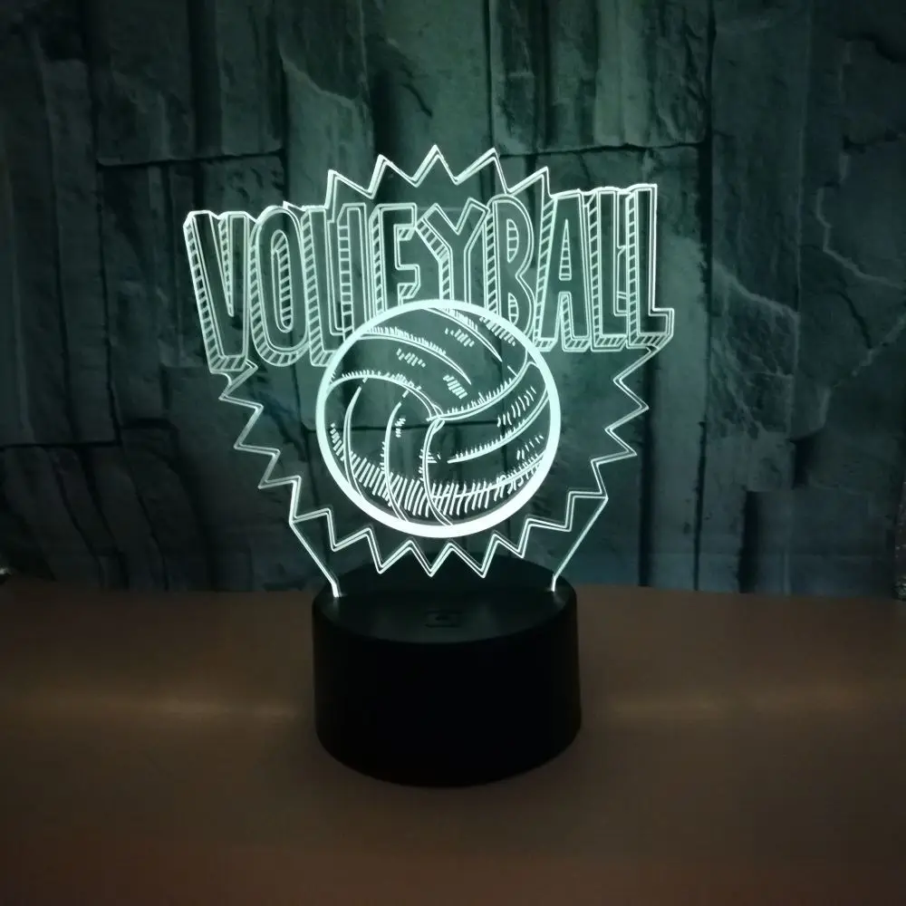 Volleyball 3d Lamp 7 Color Touch Led Creative Night Table Moderne Desk Lam 7 Color Dimmer USB led 3d Table Lamp
Volleyball 3d Lamp 7 Color Touch Led Creative Night Table Moderne Desk Lam 7 Color Dimmer USB led 3d Table Lamp