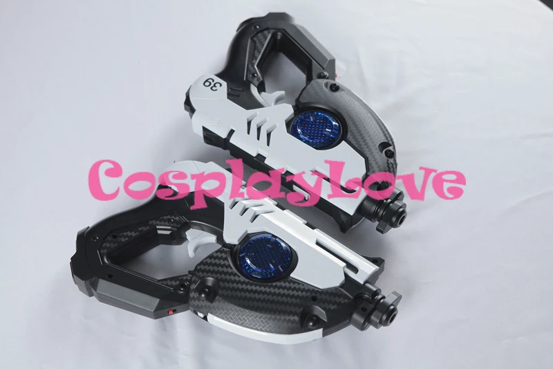 OW Game Hero Tracer Lena Oxton Cosplay Gun PVC Weapon Prop 1:1 Scale (include TWO gun)
OW Game Hero Tracer Lena Oxton Cosplay Gun PVC Weapon Prop 1:1 Scale (include TWO gun)