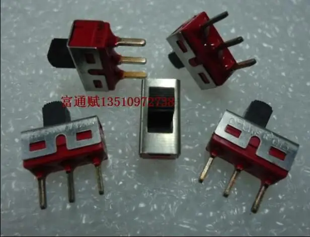 Free shipping 20PCS Q15 Slide Switch TS-13-A1-2 3-pin 2-position ON-ON Toggle switch
Free shipping 20PCS Q15 Slide Switch TS-13-A1-2 3-pin 2-position ON-ON Toggle switch