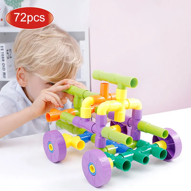 72pcs Tunnel Building Blocks For Kids Education Tunnel Blocks Large Particle Building Blocks Children ABS Inserting Blocks
72pcs Tunnel Building Blocks For Kids Education Tunnel Blocks Large Particle Building Blocks Children ABS Inserting Blocks