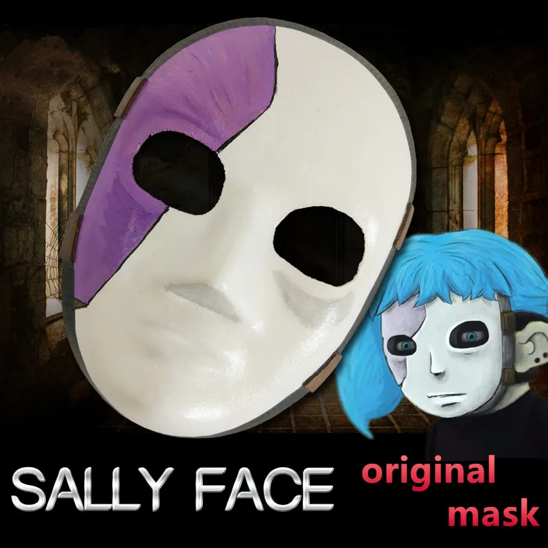 2019 Halloween high quality New Game Sally Face Cosplay Costume Mask Sally Masks and Wig Sallyface Cosplay Costume Props
2019 Halloween high quality New Game Sally Face Cosplay Costume Mask Sally Masks and Wig Sallyface Cosplay Costume Props