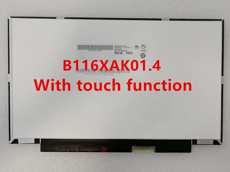 Для 500e Chromebook 11,6 "IPS LCD pantalla светодиодный B116XAK01.4 1366*768 40 pines 5D10Q12306 prueba
Для 500e Chromebook 11,6 "IPS LCD pantalla светодиодный B116XAK01.4 1366*768 40 pines 5D10Q12306 prueba
