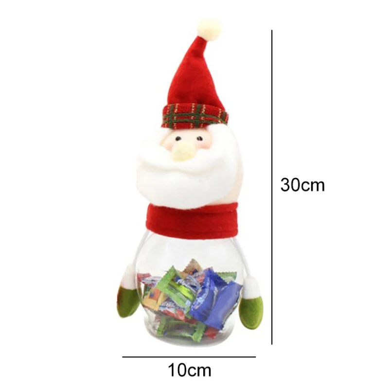 Clear Plastic Christmas Candy Holder Box Decorative Storage Jar Container Bottle Xmas Ornament Holiday Party Decor Sacos Natal
Clear Plastic Christmas Candy Holder Box Decorative Storage Jar Container Bottle Xmas Ornament Holiday Party Decor Sacos Natal