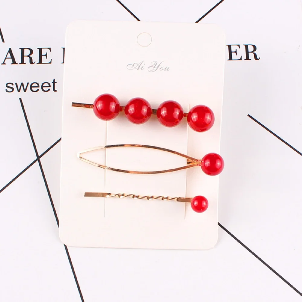 3pcs Korea Fashion Metal Imitiation Pearl Hairpins Hair Accessories Women Hair Clips Hairgrip Gift 5 Colors New arrival
3pcs Korea Fashion Metal Imitiation Pearl Hairpins Hair Accessories Women Hair Clips Hairgrip Gift 5 Colors New arrival