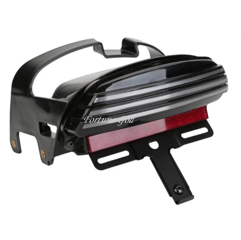 Motorcycle Accessories Black Tri-Bar Fender LED Tail Brake Light for Harley Dyna Fat Bob FXDF 2008 Up
Motorcycle Accessories Black Tri-Bar Fender LED Tail Brake Light for Harley Dyna Fat Bob FXDF 2008 Up