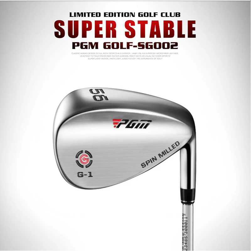 PGM SG002 Golf Sand Wedges Clubs, 56/60/64 Degree, Stainless Steel Shaft & Rod Head Golf Clubs Right Handed 2 Colors
PGM SG002 Golf Sand Wedges Clubs, 56/60/64 Degree, Stainless Steel Shaft & Rod Head Golf Clubs Right Handed 2 Colors