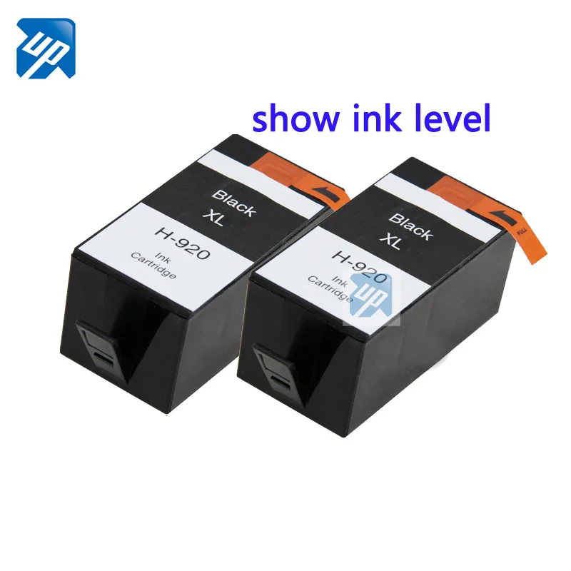 Фото Картридж UP brand 2 x ink для принтера hp 920 XL Черный чернильный картридж HP Officejet 6000 6500