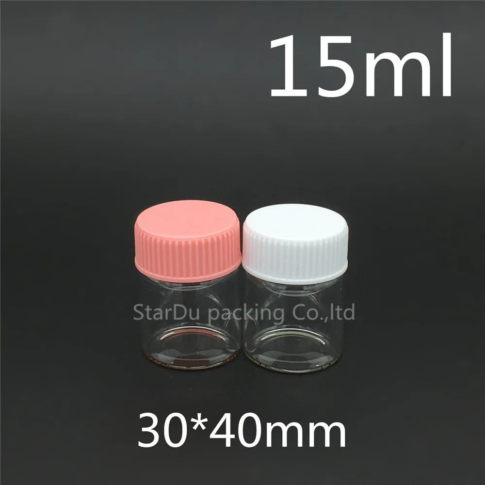 200pcs 30*40mm 15ml Screw Neck Glass Bottle With Plastic Cap For Vinegar Or alcohol,carft/storage Candy Bottle
200pcs 30*40mm 15ml Screw Neck Glass Bottle With Plastic Cap For Vinegar Or alcohol,carft/storage Candy Bottle