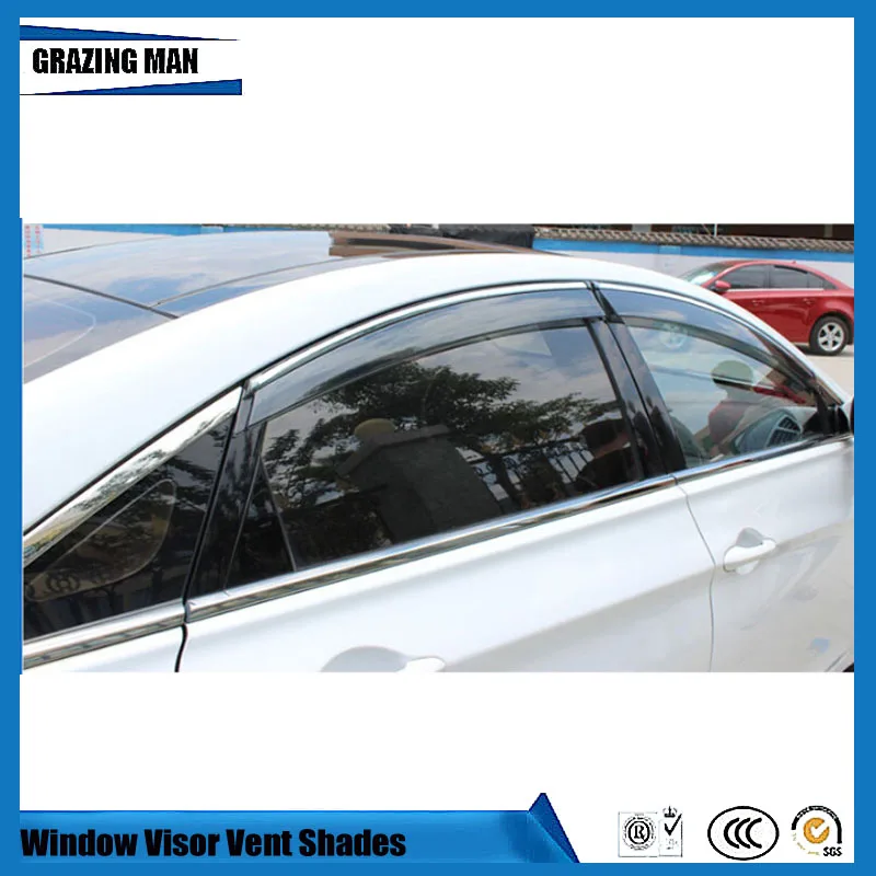 Sun visor Car accessories PP window Visor Vent Shades Sun Rain Deflector Guard 4PCS/SET for celesta
Sun visor Car accessories PP window Visor Vent Shades Sun Rain Deflector Guard 4PCS/SET for celesta