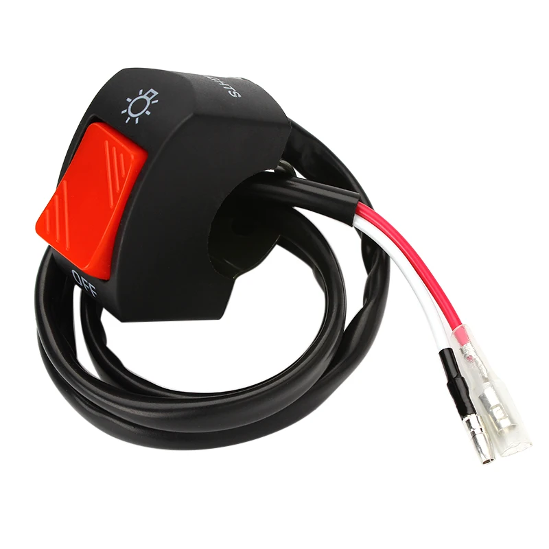 Motorcycle Switches Bullet Connector Handlebar Switches ON/OFF Button Connector push button switch Motorbike Accessories
Motorcycle Switches Bullet Connector Handlebar Switches ON/OFF Button Connector push button switch Motorbike Accessories