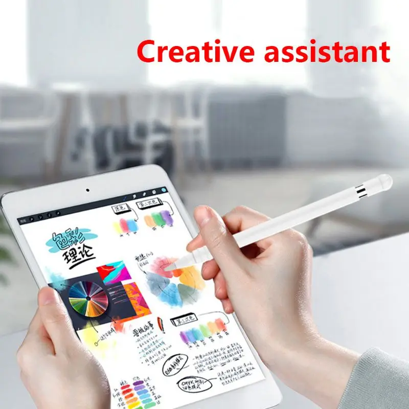 Protective Cover Case Touch Stylus Pen Holder Soft Silicone Sleeve Nib Tip Anti-Loss Cap Accessories for Apple Pencil 1st
Protective Cover Case Touch Stylus Pen Holder Soft Silicone Sleeve Nib Tip Anti-Loss Cap Accessories for Apple Pencil 1st