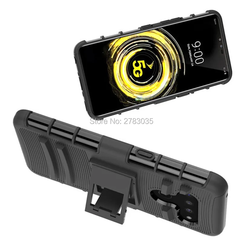 For LG V50 ThinQ 5G 6.4 " Shockproof Cover Hybrid Rubber Military Hard Plastic Holder Protective Stand Case
For LG V50 ThinQ 5G 6.4 " Shockproof Cover Hybrid Rubber Military Hard Plastic Holder Protective Stand Case