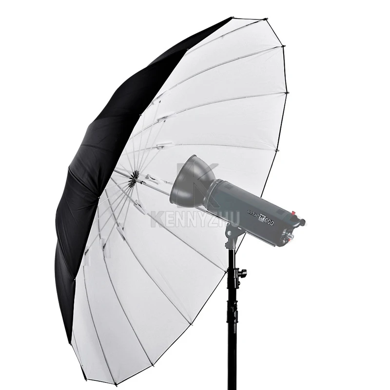 Godox Photo Studio 60" /150cm 75" / 185cm Large-Sized Black White Reflective Umbrella for Flash Light Strobe Photogrphy
Godox Photo Studio 60" /150cm 75" / 185cm Large-Sized Black White Reflective Umbrella for Flash Light Strobe Photogrphy