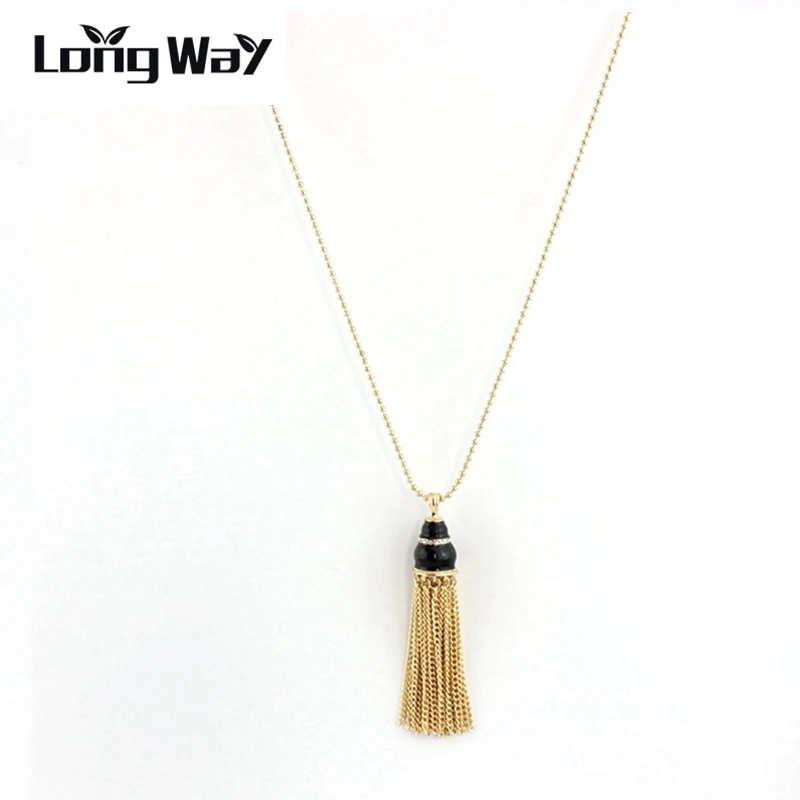 LongWay Brand Jewelry for Women Bohemia Gold Color Tassel Necklaces & Pendants Long Stone Necklace SNE160187
LongWay Brand Jewelry for Women Bohemia Gold Color Tassel Necklaces & Pendants Long Stone Necklace SNE160187