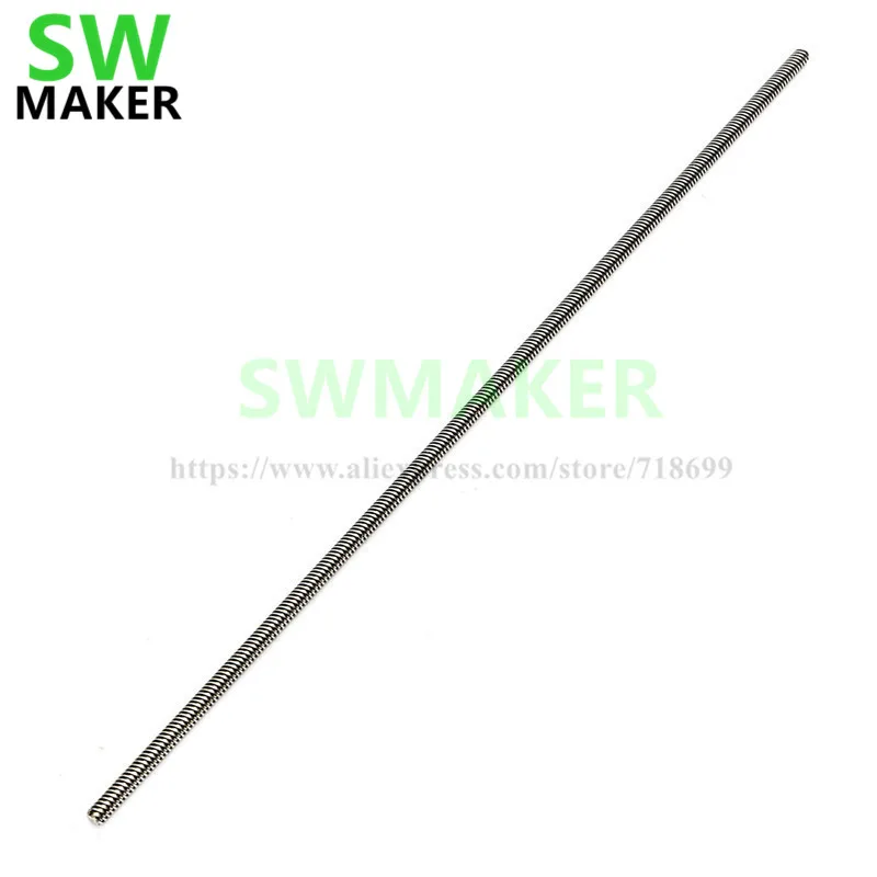 2pcs 8mm Metric Acme Lead Screw 300/290/400/490/500/540mm length stainless steel Tr8*8 ( P2 ) for DIY C-Beam 3D printer
2pcs 8mm Metric Acme Lead Screw 300/290/400/490/500/540mm length stainless steel Tr8*8 ( P2 ) for DIY C-Beam 3D printer