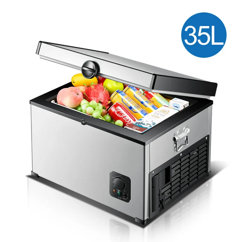 35L Vehicle Refrigerator Compressor Refrigeration Mini Fridge Refrigerating And Freezing Mini Cooler 12V 24V Can Be Used
35L Vehicle Refrigerator Compressor Refrigeration Mini Fridge Refrigerating And Freezing Mini Cooler 12V 24V Can Be Used