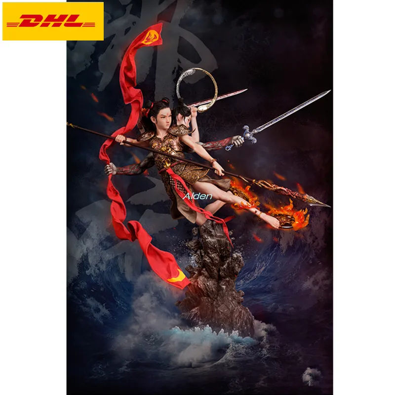 26" Mythological Figure Statue Nezha Bust Nalakuvara Full-Length Portrait Superhuman powers GK Action Figure Toy BOX 65CM B1633
26" Mythological Figure Statue Nezha Bust Nalakuvara Full-Length Portrait Superhuman powers GK Action Figure Toy BOX 65CM B1633