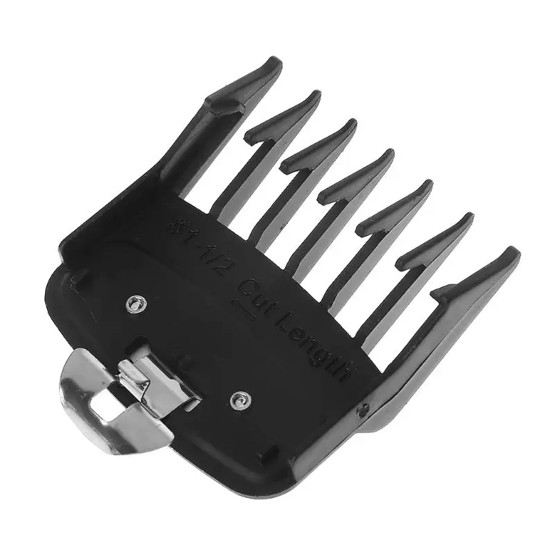 8pcs Professional Cutting Guide Comb for Hair Cutting with Metal Clip Black Hairdressing Hair Styling Tools
8pcs Professional Cutting Guide Comb for Hair Cutting with Metal Clip Black Hairdressing Hair Styling Tools
