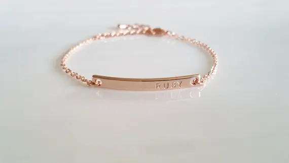 solid 925 sterling silver name bracelet Personalized Rose Gold Jewelry Gold Bracelet Dainty Bar Bracelet Custom Bracelet women
solid 925 sterling silver name bracelet Personalized Rose Gold Jewelry Gold Bracelet Dainty Bar Bracelet Custom Bracelet women