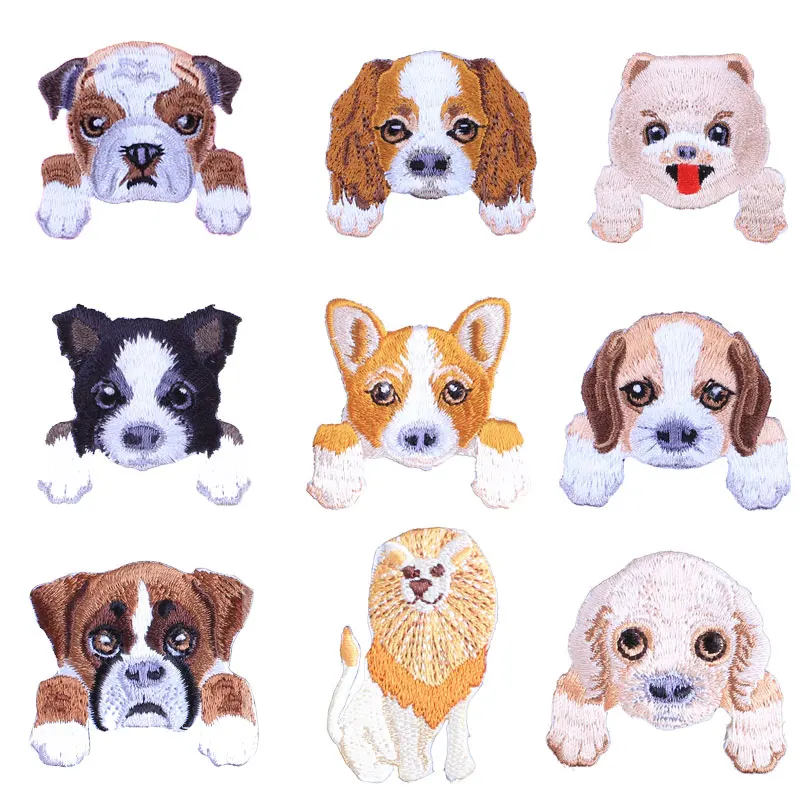 1 pcs cute dog cat embroidered patches for clothes kids backpack decor small patches clothing applications cartoon Tiger stripes
1 pcs cute dog cat embroidered patches for clothes kids backpack decor small patches clothing applications cartoon Tiger stripes