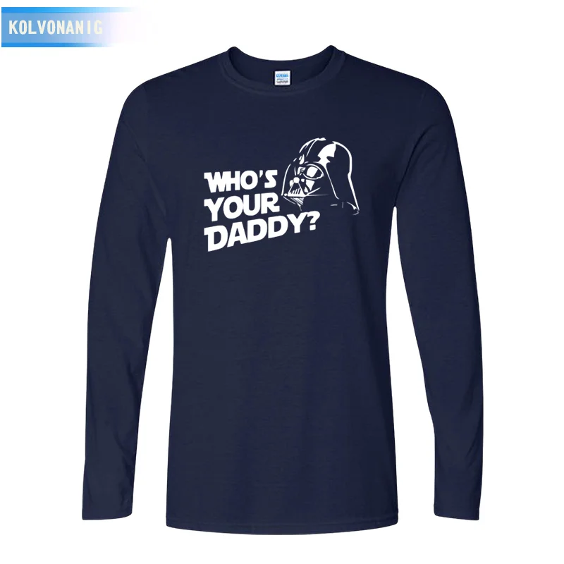KOLVONANIG 2021 Fall Movie Men T Shirt Who's Your Daddy Funny T-Shirt Women Clothing Long Sleeves Tees Tops Anime Tshirts plus
KOLVONANIG 2021 Fall Movie Men T Shirt Who's Your Daddy Funny T-Shirt Women Clothing Long Sleeves Tees Tops Anime Tshirts plus
