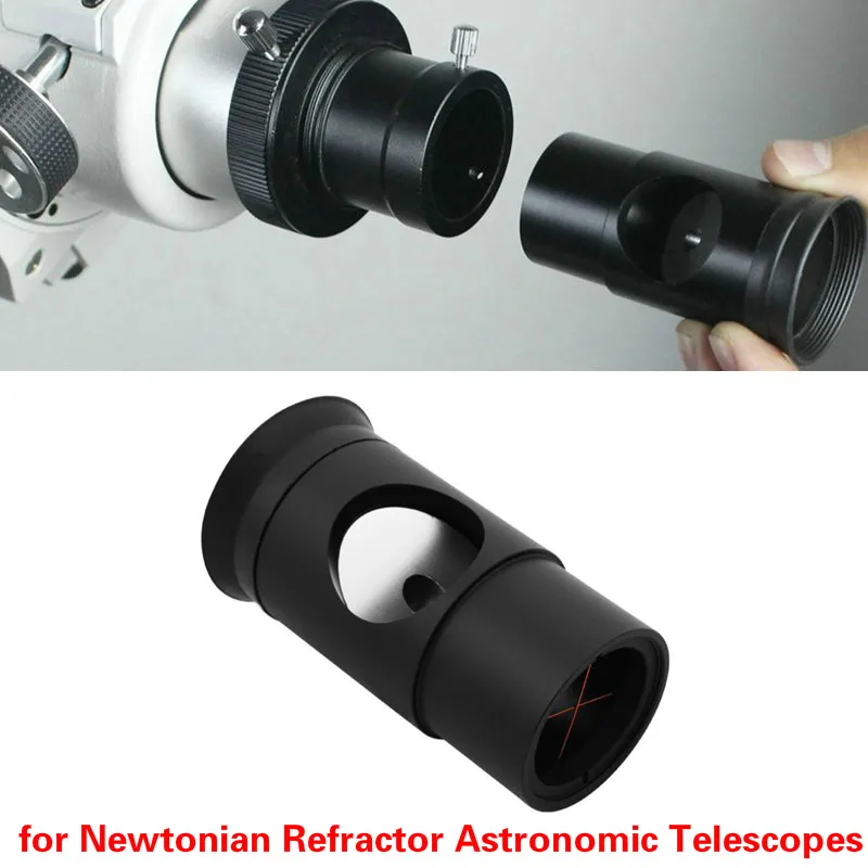 1.25" Cheshire Collimating Eyepiece with Crosshair for Newtonian Refractor Astronomic Telescopes Monocular Telescope Accessory
1.25" Cheshire Collimating Eyepiece with Crosshair for Newtonian Refractor Astronomic Telescopes Monocular Telescope Accessory