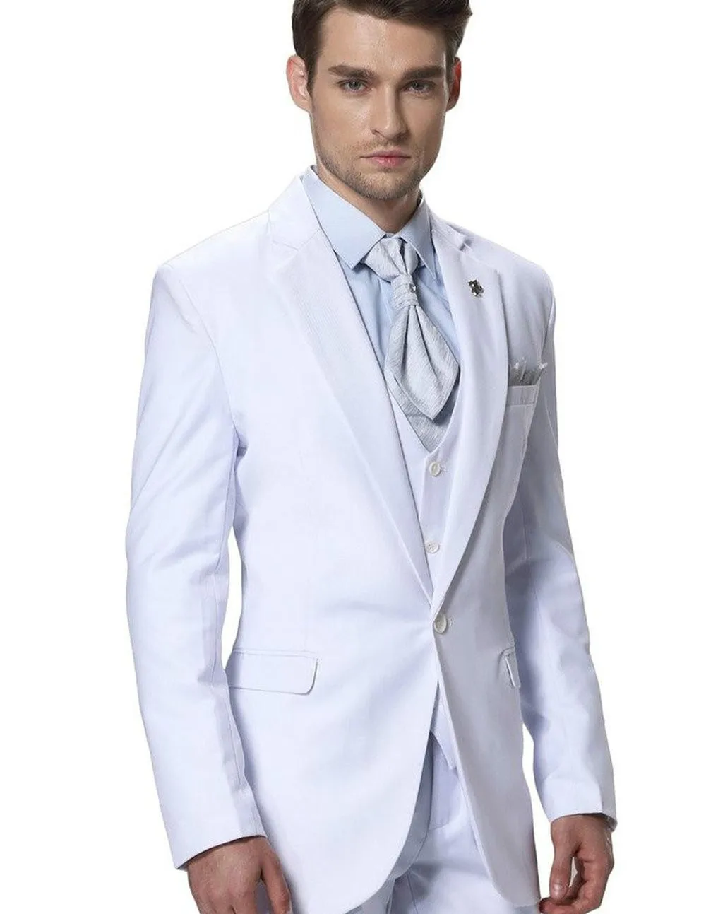 2022 Hot Sale Western Groom Suits White Custom Made Men Wedding Tuxedo Free Shipping
2022 Hot Sale Western Groom Suits White Custom Made Men Wedding Tuxedo Free Shipping