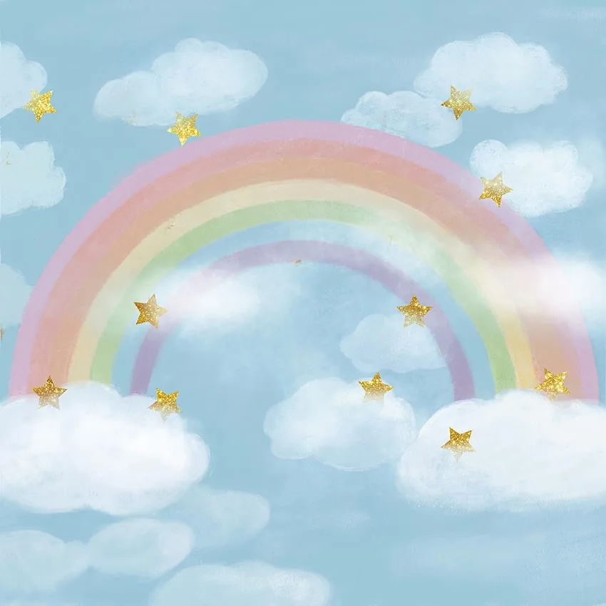 Rainbow Background Thin Vinyl Photography White Clouds Star Decor Baby Party Background For Photo fondos fotografia
Rainbow Background Thin Vinyl Photography White Clouds Star Decor Baby Party Background For Photo fondos fotografia