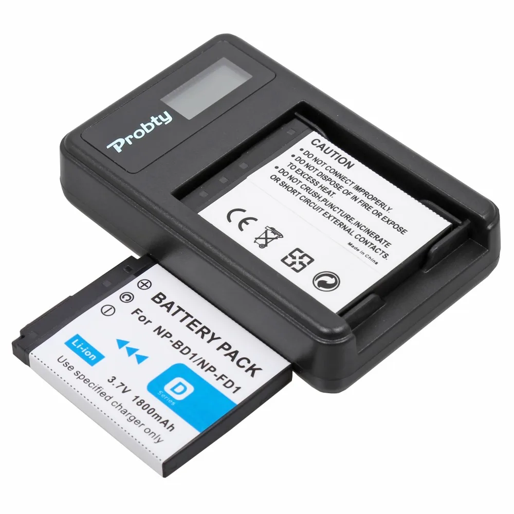 Батарейка PROBTY для Sony Cyber-shot, 2 шт., аккумулятор NP BD1 + ЖК-зарядное устройство для Sony Cyber-shot, NP-BD1, T70, T75, T77, T90, для камер, для камер с функцией быстрой...
Батарейка PROBTY для Sony Cyber-shot, 2 шт., аккумулятор NP BD1 + ЖК-зарядное устройство для Sony Cyber-shot, NP-BD1, T70, T75, T77, T90, для камер, для камер с функцией быстрой...