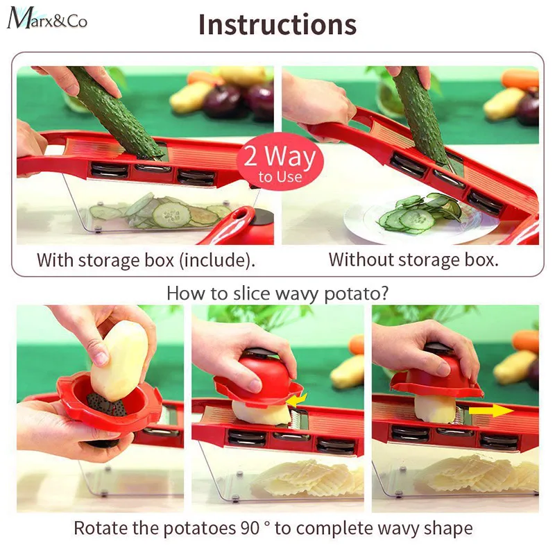 Vegetable Slicer Cutter Peeler Carrot Potato Cheese Onion Grater Steel Blade Kitchen Accessories Fruit Food Cooking Tools
Vegetable Slicer Cutter Peeler Carrot Potato Cheese Onion Grater Steel Blade Kitchen Accessories Fruit Food Cooking Tools