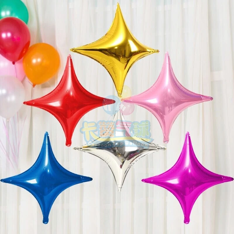wholesale 100pcs 26inch Four pointed star balloon foil globo wedding party festival supplies shining quadrangular star balloon
wholesale 100pcs 26inch Four pointed star balloon foil globo wedding party festival supplies shining quadrangular star balloon