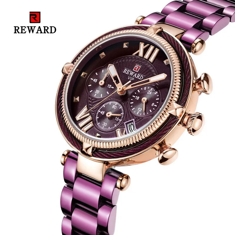2019 Luxury Brand Lady Watch Women Dress Watch Fashion Chronograph Rose Gold Quartz Watches Female Stainless Steel Wristwatches
2019 Luxury Brand Lady Watch Women Dress Watch Fashion Chronograph Rose Gold Quartz Watches Female Stainless Steel Wristwatches