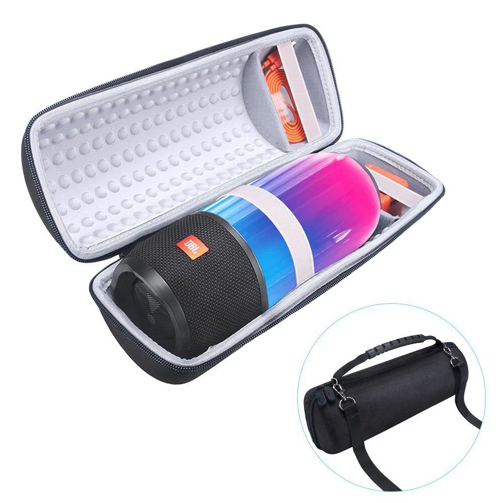 Hard Protect Carry Case Storage Pouch Bag Sleeve Travel Case Cover for JBL Pulse 3 Speaker-Extra Space for Plug&Cable(With Belt)
Hard Protect Carry Case Storage Pouch Bag Sleeve Travel Case Cover for JBL Pulse 3 Speaker-Extra Space for Plug&Cable(With Belt)