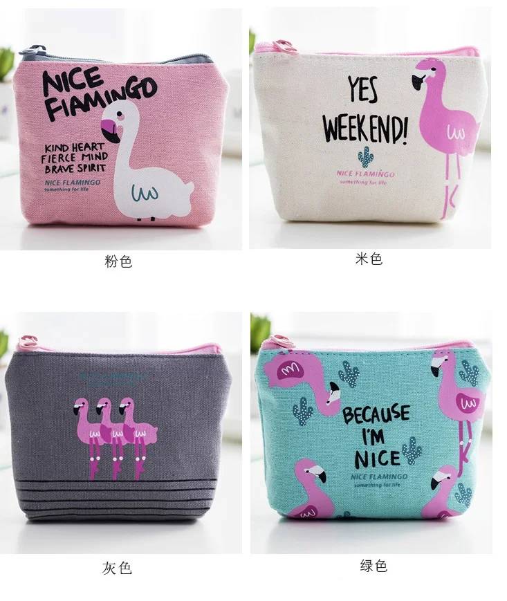 12pcs/lot Spring Chic Flamingo Zipper Coin Canvas Wallet Purse Storage Case Kids Birthday Christmas Gifts Party Favor
12pcs/lot Spring Chic Flamingo Zipper Coin Canvas Wallet Purse Storage Case Kids Birthday Christmas Gifts Party Favor
