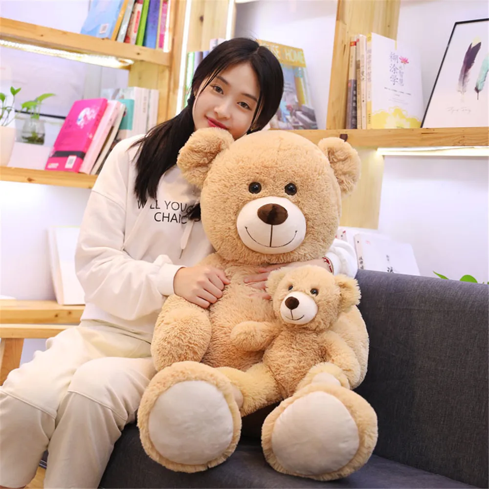 1m Lovely Stuffed Teddy Bear with Child Classical Doll soft Plush Toy Birthday Gifts For Girlfriends Baby Sleeping Toy
1m Lovely Stuffed Teddy Bear with Child Classical Doll soft Plush Toy Birthday Gifts For Girlfriends Baby Sleeping Toy