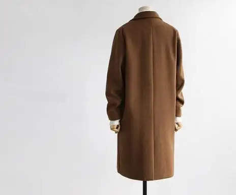 2020 Winter New fashion Women Woolen jacket Medium Long Double-breasted loose Women wool blends Coat
2020 Winter New fashion Women Woolen jacket Medium Long Double-breasted loose Women wool blends Coat