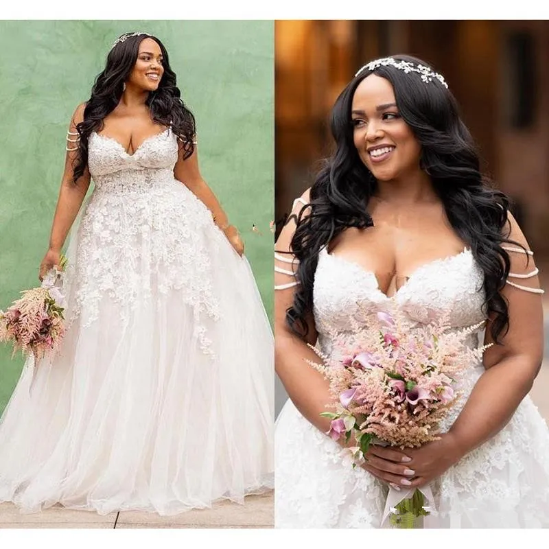 Modest African Plus Size Wedding Dresses 2021 robe de mariee A Line Tulle Custom Made Bridal Gowns For Black Girls Women
Modest African Plus Size Wedding Dresses 2021 robe de mariee A Line Tulle Custom Made Bridal Gowns For Black Girls Women