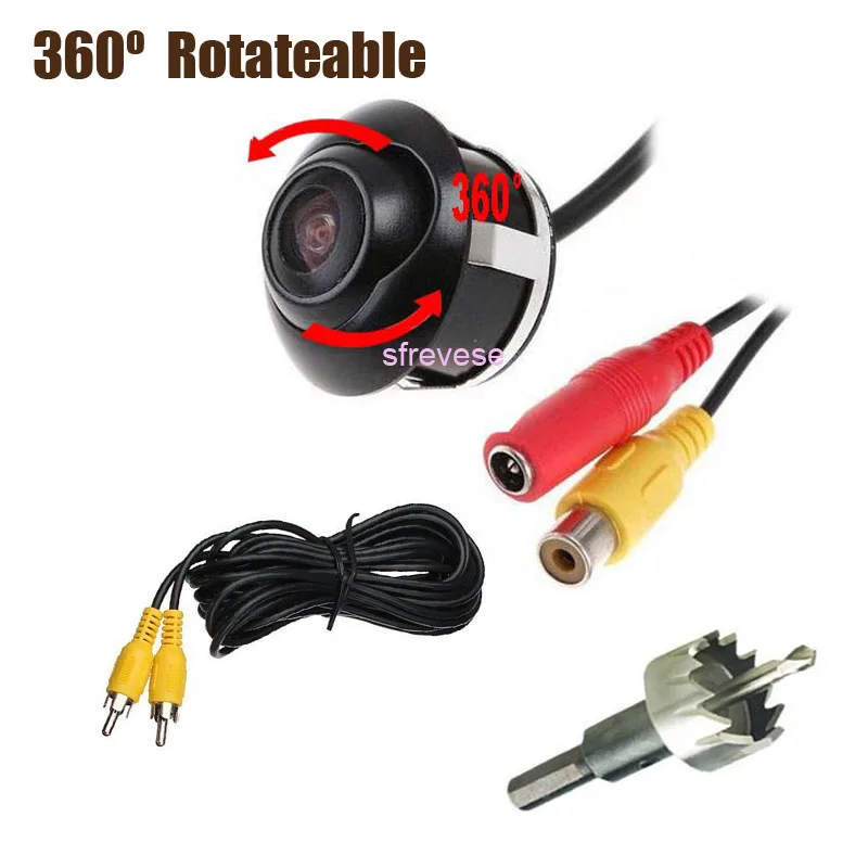 HD Waterproof Reversing camera 360 Degree Rotate For Car Bus Parking Backup Rear View Kit Wide Angle
HD Waterproof Reversing camera 360 Degree Rotate For Car Bus Parking Backup Rear View Kit Wide Angle