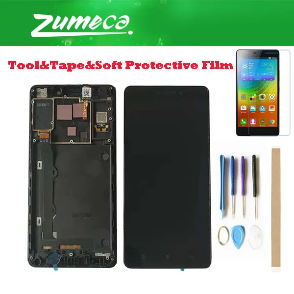 High Quality 5.5'' For Lenovo A7000 LCD Display+Touch Screen Digitizer Assembly With Frame Replacement Part Black Color With Kit
High Quality 5.5'' For Lenovo A7000 LCD Display+Touch Screen Digitizer Assembly With Frame Replacement Part Black Color With Kit