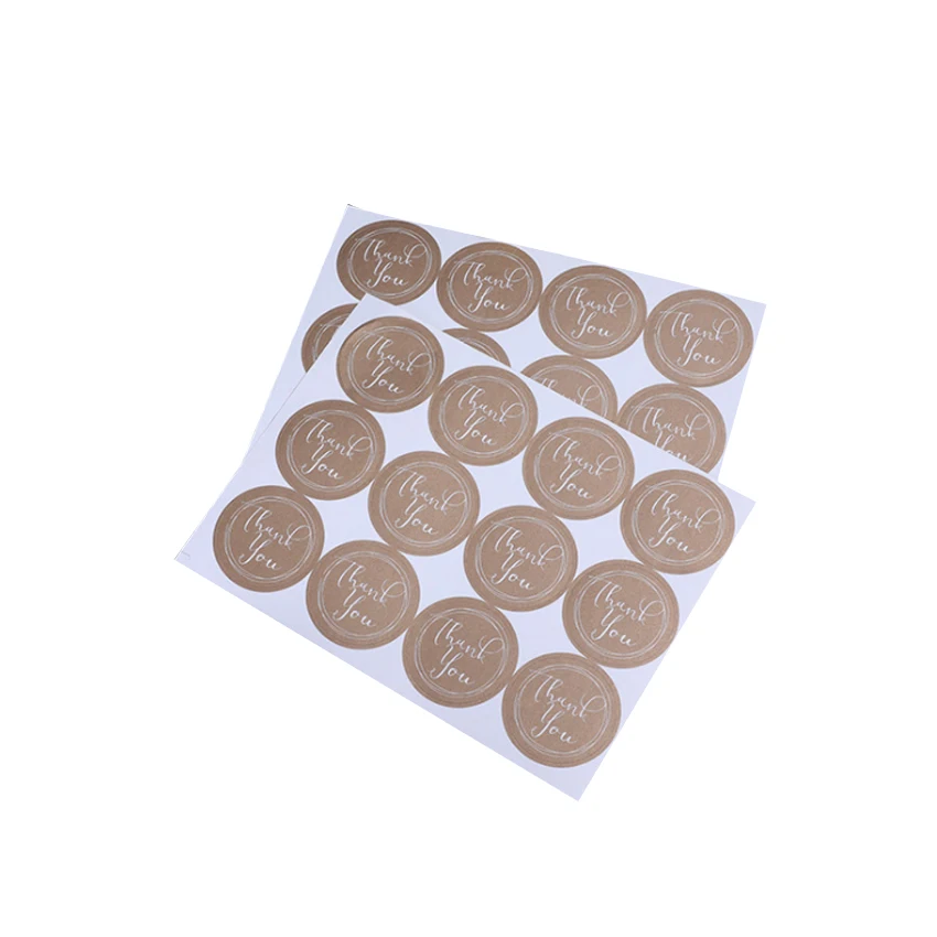 120pcs/lot Kraft Paper Adhesive 'Thank you' Decorative Sealing Sticker DIY Gift Product Package Decoration Label Store Supplies
120pcs/lot Kraft Paper Adhesive 'Thank you' Decorative Sealing Sticker DIY Gift Product Package Decoration Label Store Supplies