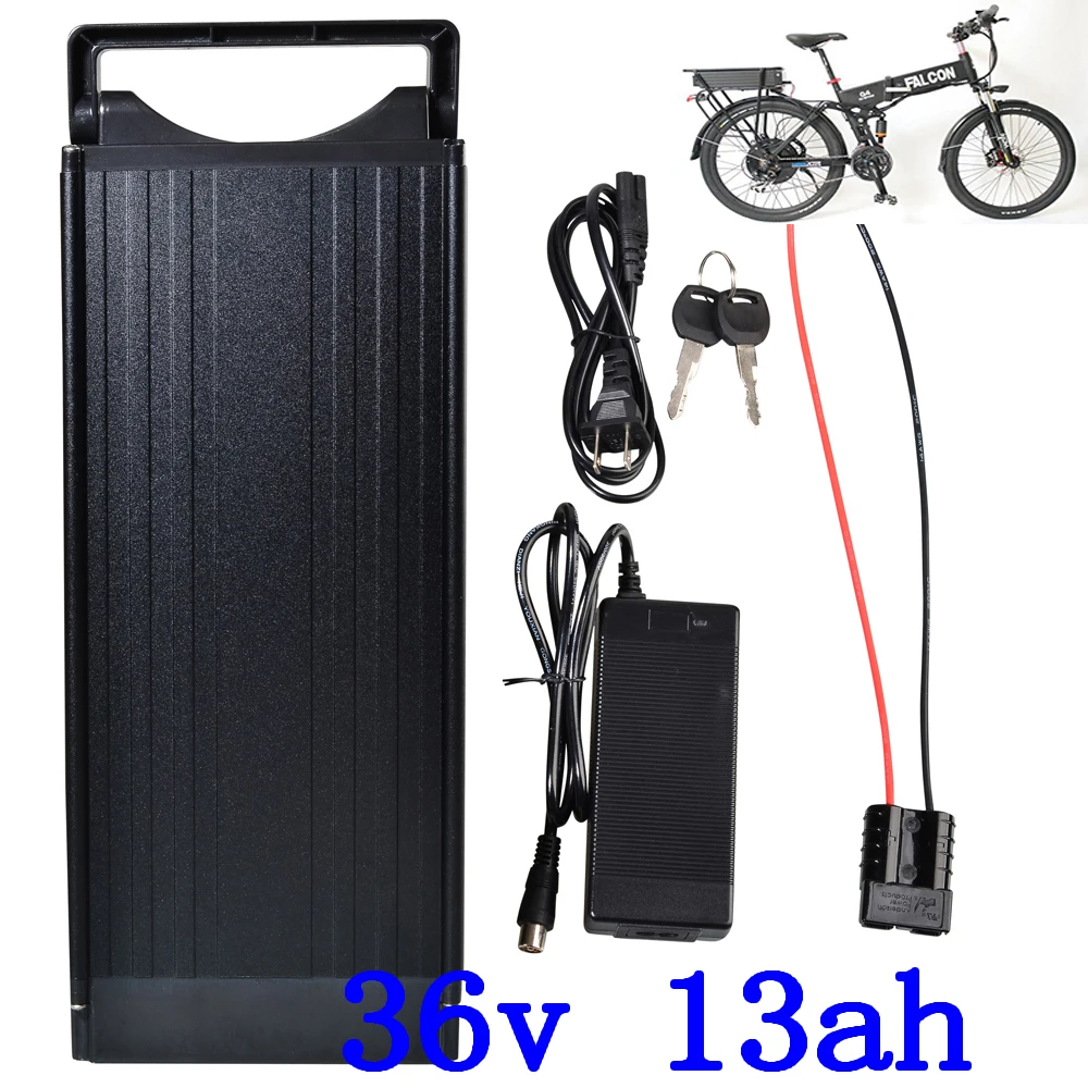 

36V electric bike 500W 36V 10Ah 13AH 15AH Ebike Lithium Battery 36V 13AH electric bicycle battery with 15A BMS + 42V 2A charger