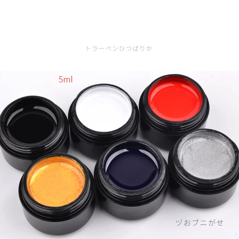 6 Colors Creative Wire Drawing Nail Gel Point To Line Painting Gel Lacquer Varnish Pulling Silk Spider Nail Art Gel Nail Polish
6 Colors Creative Wire Drawing Nail Gel Point To Line Painting Gel Lacquer Varnish Pulling Silk Spider Nail Art Gel Nail Polish