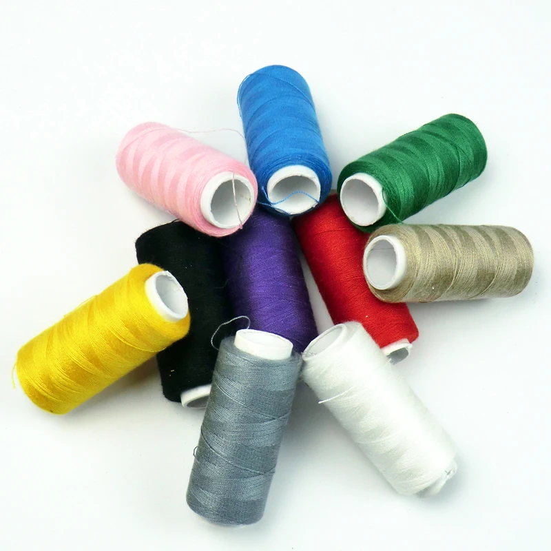 Hot 10Pcs Hot 200 Yards Colorful Sewing Thread Polyester Thread Strong And Durable Sewing For Hand Machines Home DIY Accessories
Hot 10Pcs Hot 200 Yards Colorful Sewing Thread Polyester Thread Strong And Durable Sewing For Hand Machines Home DIY Accessories