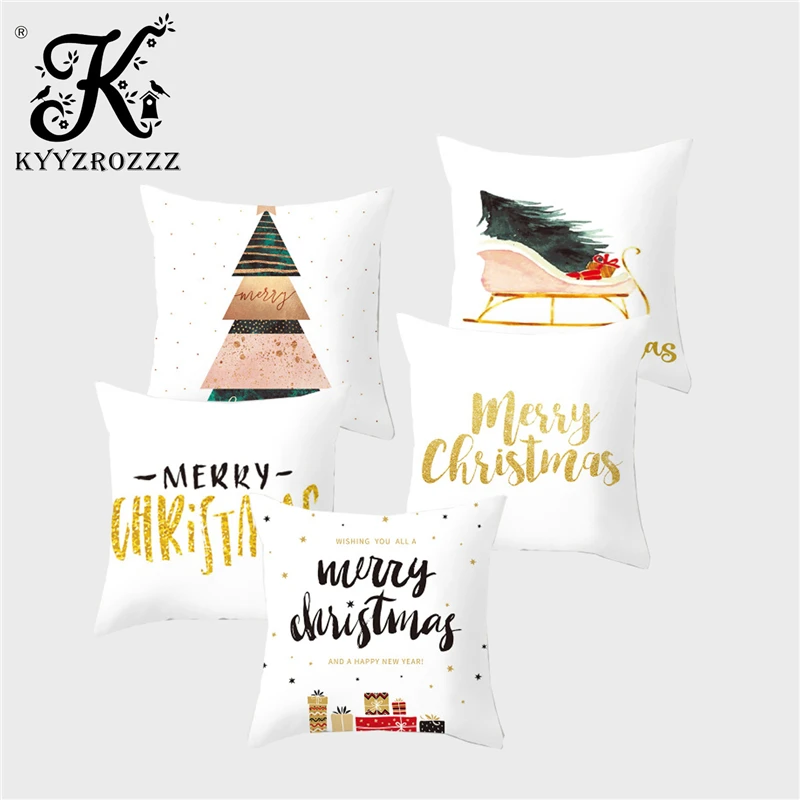 Nordic Decorative Christmas Cushion Cover Christmas Tree Elk Words Printed Polyester Throwing Pillowcase Kerstmis Navidad
Nordic Decorative Christmas Cushion Cover Christmas Tree Elk Words Printed Polyester Throwing Pillowcase Kerstmis Navidad