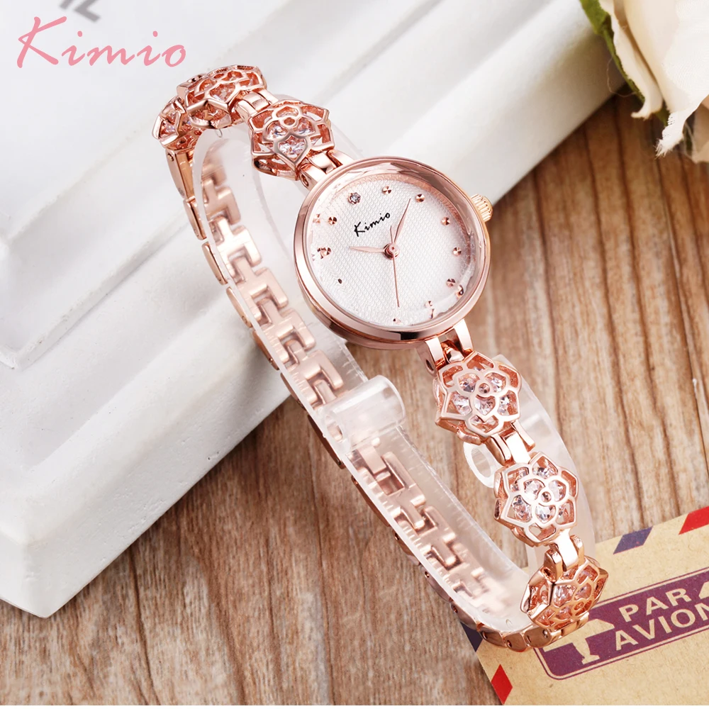 Kimio Ladies Elegant Wrist Watches Women Bracelet Rhinestones Analog Quartz Watch Women's Crystal Small Dial Watch Reloj
Kimio Ladies Elegant Wrist Watches Women Bracelet Rhinestones Analog Quartz Watch Women's Crystal Small Dial Watch Reloj