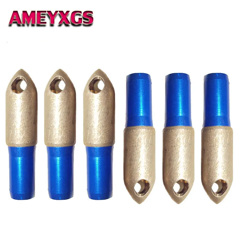 12pcs Archery Whistle Arrowheads Copper Broadheads Hunting Points Tips Fit 8mm Arrow shaft For Shooting Hunting Accessories
12pcs Archery Whistle Arrowheads Copper Broadheads Hunting Points Tips Fit 8mm Arrow shaft For Shooting Hunting Accessories