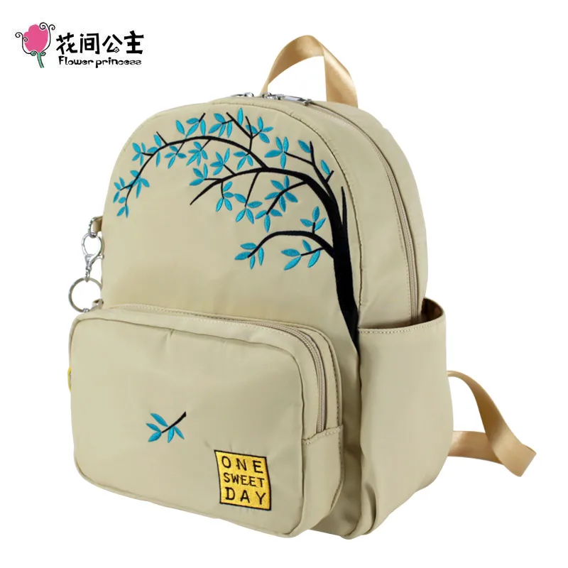 Flower Princess Original Embroidery Mini Women Backpack Female Small Backpacks School Bag for Teenager Girls Travel Bagpack
Flower Princess Original Embroidery Mini Women Backpack Female Small Backpacks School Bag for Teenager Girls Travel Bagpack